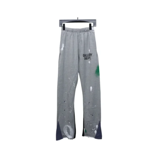GD Graffiti Splatter Sweatpants Gray