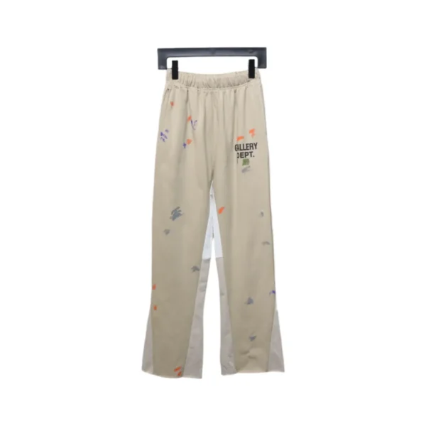 GD Graffiti Splatter Sweatpants Yellow
