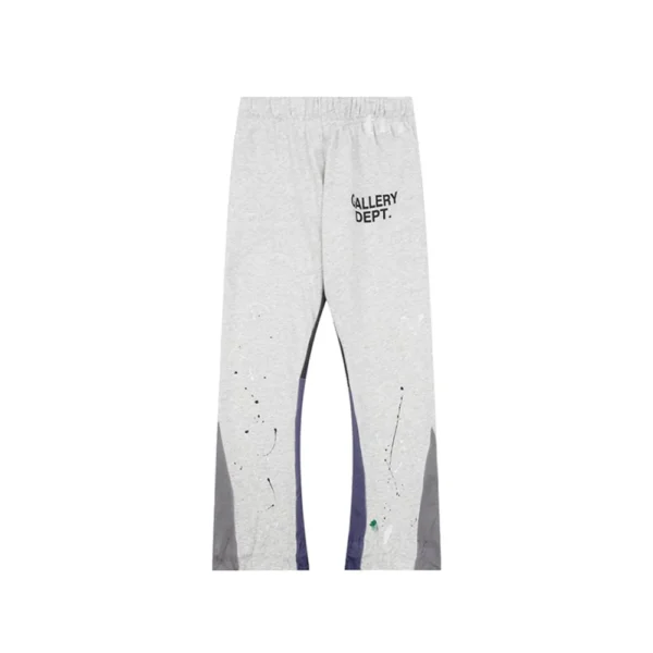 GD Painted Flare Sweat Pants Heather Gray
