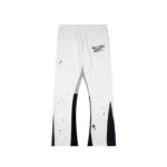 GD Painted Flare Sweat Pants White