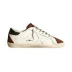 GGS Two-tone White and Brown Sneakers