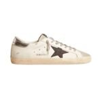 GGS Black Nubuck Star and Silver Leather Heel Tab