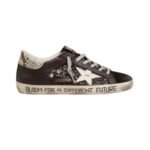 GGS sneakers with glitter and handwritten lettering