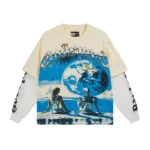 GSD Artificial Love Layered Long Sleeve T-shirt Bone