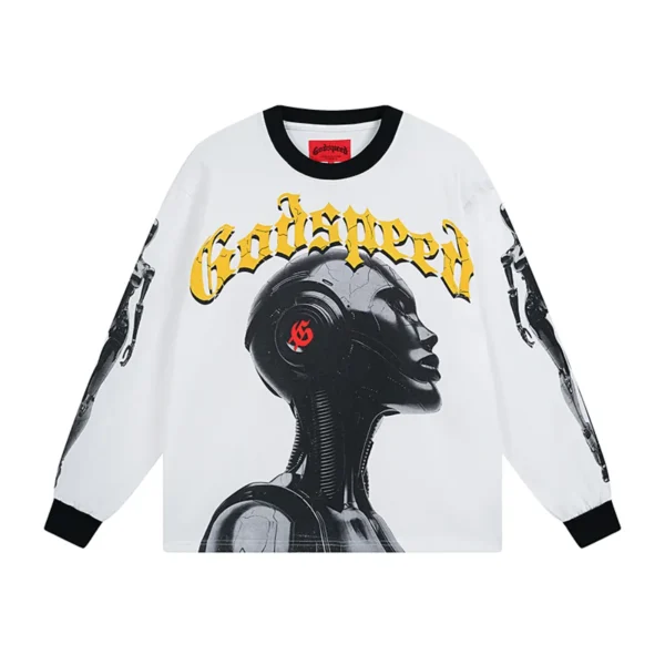 GSD Robot Skulls Long Sleeve T-shirt