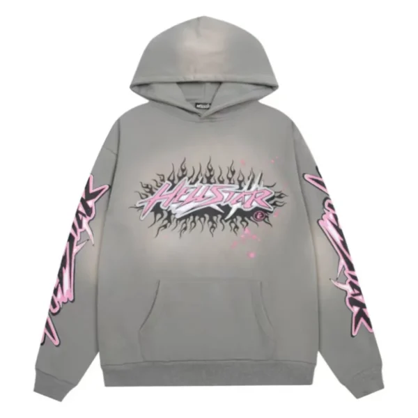 HLSTR Future Flame Hoodie Grey