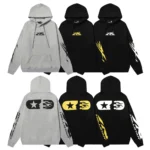 HLSTR Hoodies Black Yellow/Gray/Black White