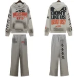 HLSTR If You Dont Like Us Beat Us Hoodie & Sweatpants Set