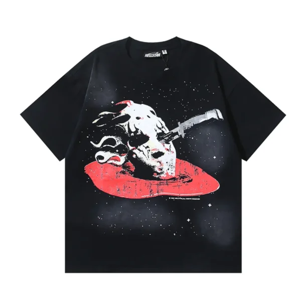 HLSTR Killer Mask T-shirt Black