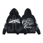 HLSTR Spiderweb Sport Black Hoodie