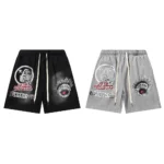 HSTR Records Funny Smiley Face Shorts