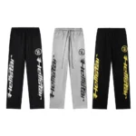 HSTR Sweatpants Black Yellow/Gray/Black White