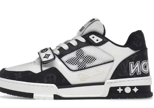 LV – TRAINER MONOGRAM DENIM CINTURINO