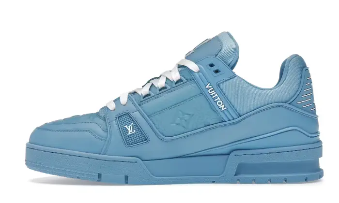 IMG_1898.webp LV TRAINER BLUE EMBOSSED - Image 1