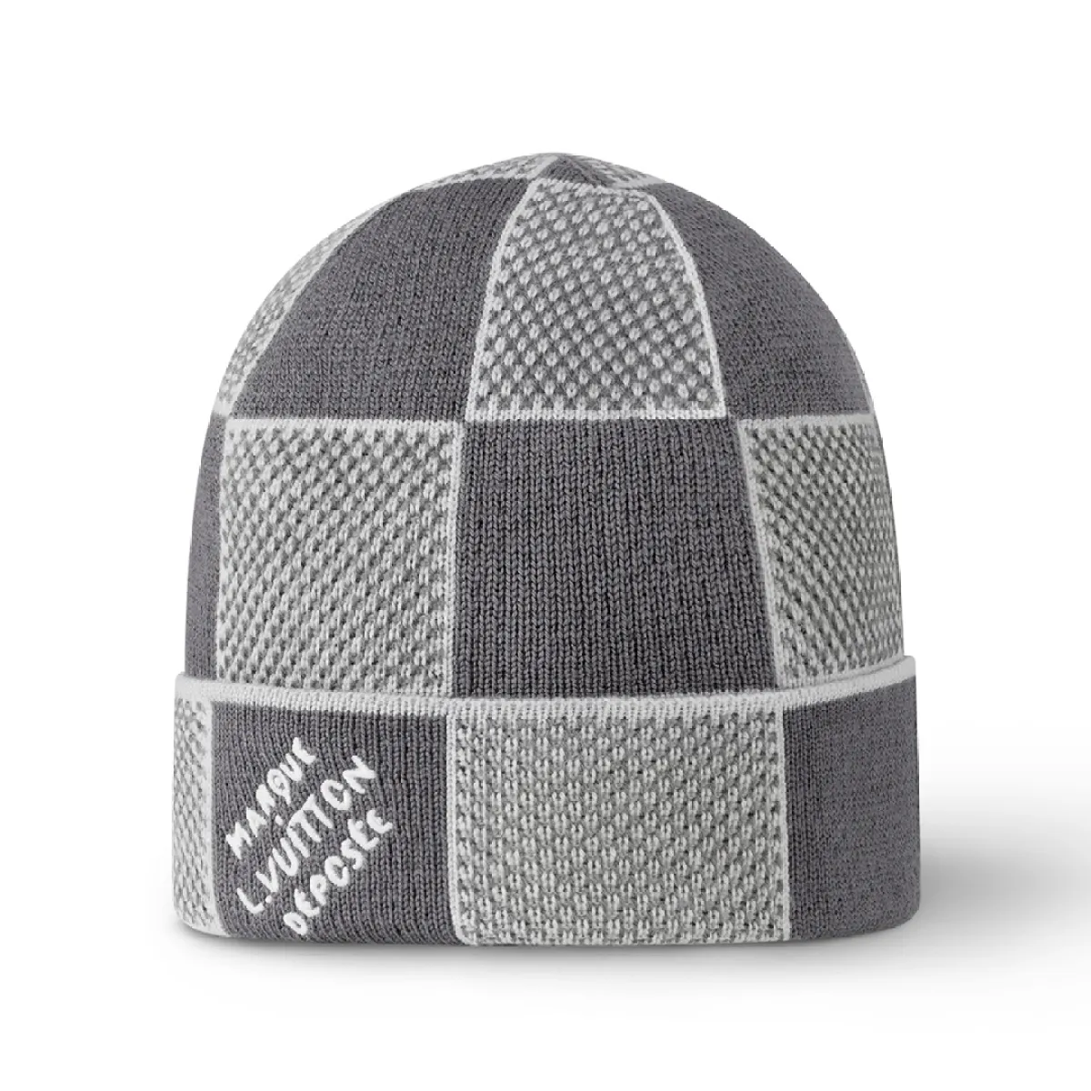 LV-Damier-Heritage-Beanie-1.webp LV Damier Heritage Beanie - immagine 1