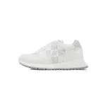 LV Gray White Grid Pattern