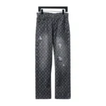 LV Monogram Jacquard Denim Jeans