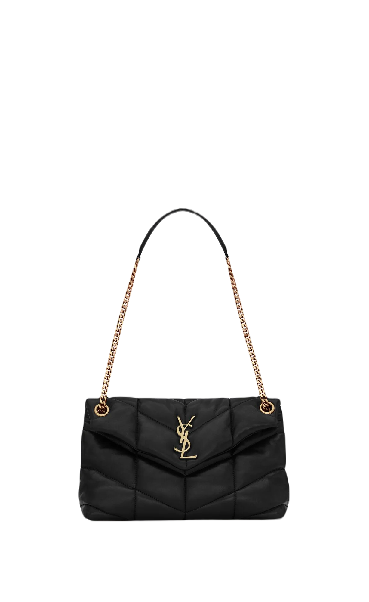 Large-5774761EL071000_A.jpg.png YSL PUFFER SMALL BAG - Image 1