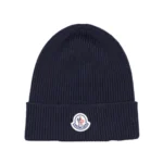 MCLR Cashmere Wool Beanie Navy Blue
