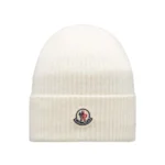 MCLR Cashmere Wool Beanie White