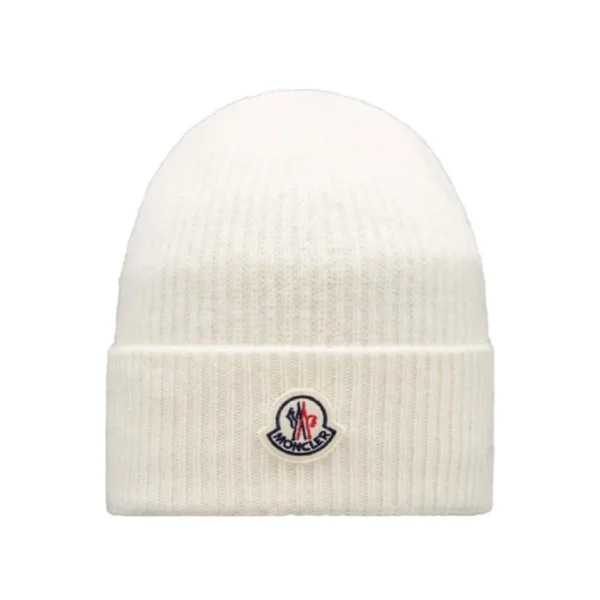 MCLR Cashmere Wool Beanie White