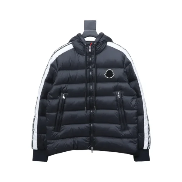 MCLR Stripe-Detail Padded Jacket