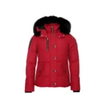 MK 3Q Fur Hood Parka Red