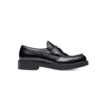 MOCASSINO CHOCOLATE IN PELLE SPAZZOLATA NERA