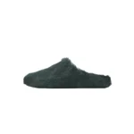 MRNI Long-hair Calfskin Fussbett Sabot Sea