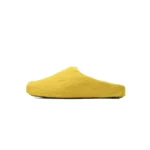 MRNI Long-hair Calfskin Fussbett Sabot Yellow