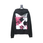 OFF WHT Acrylic Arrow Hoodie