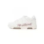 OFF WHT Out Of Office “OOO” Low “For Walking” White Pink