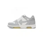 OFF WHT Out Of Office “OOO” Low Tops Grey