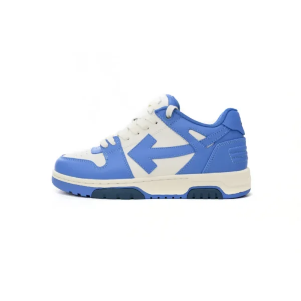 OFF WHT Out Of Office OOO Low Tops White Blue