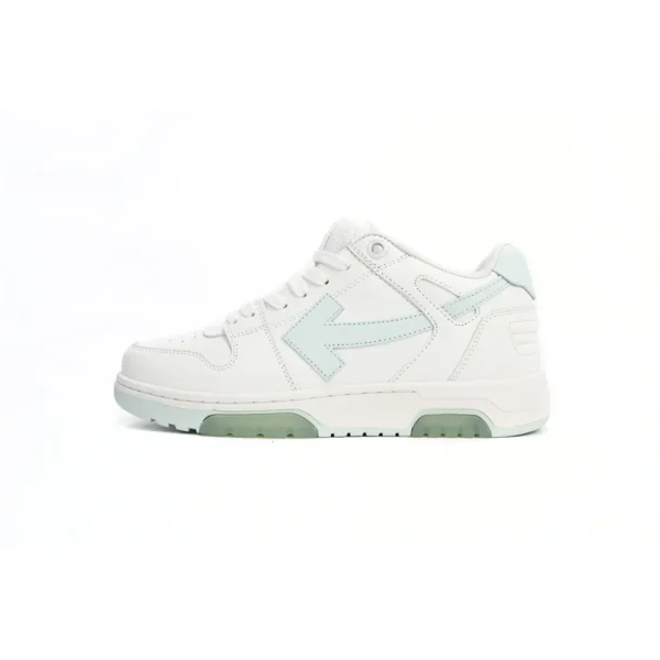 OFF WHT Out Of Office OOO Low Tops White Mint