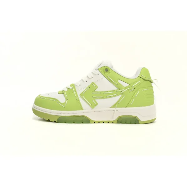 OFF WHT Out Of Office Sartorial Stitching White Green