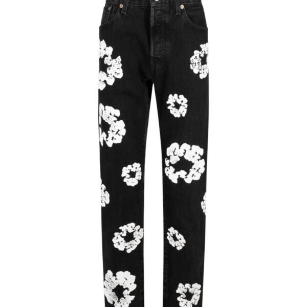 JEANS DENIM STRAPPI