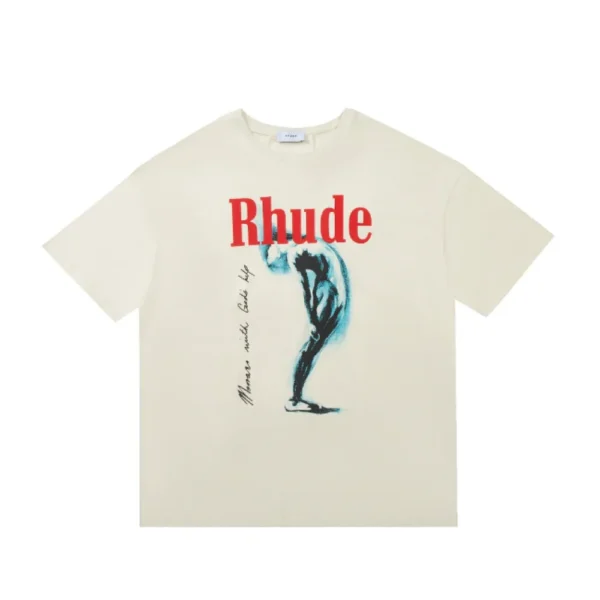 RHD God Help Me T-Shirt Vtg White