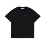 OFF-WHT T-shirt Milan Graphic Back Black Oversized