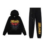 SPDR Atlanta Hoodie and Sweatpant Set Black