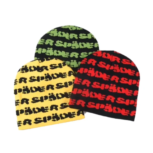 SPDR Fuzzy Logo Skully Yellow Green Red