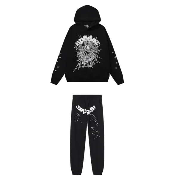 SPDR OG Web Hoodie Sweatpant Set Black