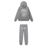 SPDR OG Web Hoodie and Sweatpant Set Grey