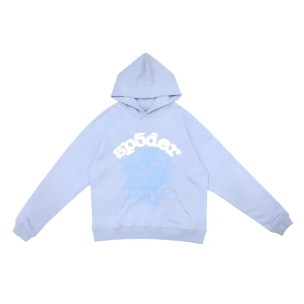 SPDR Spider Web Print Gothic Punk Hoodie