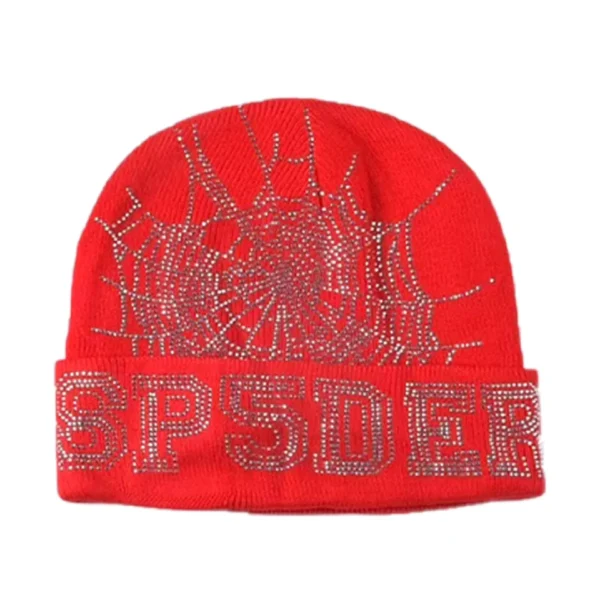 SPDR Web Beanie Red