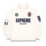 SPRM Sweatshirt Milano Half Zip White