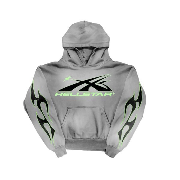 Sem-Titulo-1_c7d4d2a9-b235-442c-9bbc-1fd864616709-600x600-1.jpg HLSTR Hoodie Logo Flame Grey/Green - Image 1