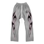 HLSTR Grey Future Flame Sweatpants