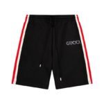 GG Shorts Stripe Logo Black