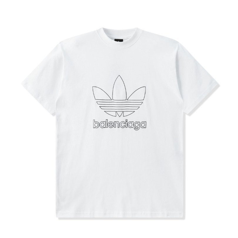 TNTY-7.jpg BLNCG x Adidas T-shirt Trefoil Logo White - Image 1